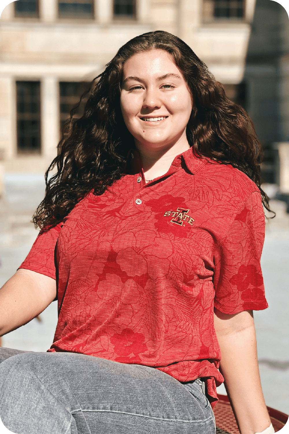 Tommy Bahama® I-State Cardinal Short Sleeve Polo